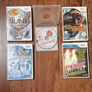 Wii Game Bundle with Mario Party 8